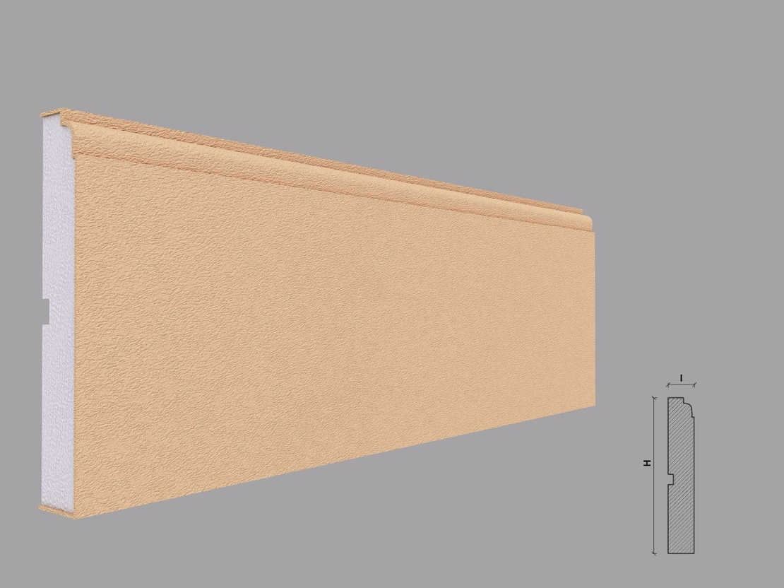 Ancadrament fereastra exterior F110 dimensiuni 150x25x2000mm