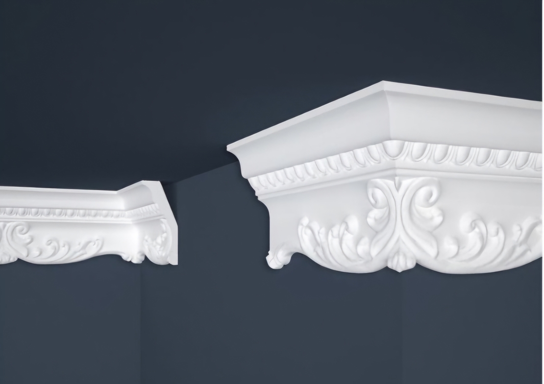 Baghetă decorativă tavan B36 135x58x2000