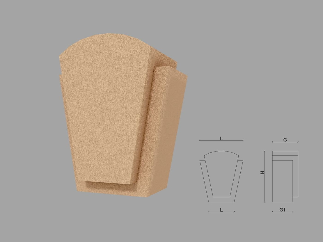 Cheie de bolta FPCB08 dimensiuni 215x100x163mm