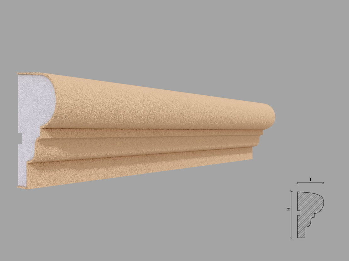 Ancadrament fereastra exterior F102 dimensiuni 100x55x2000mm