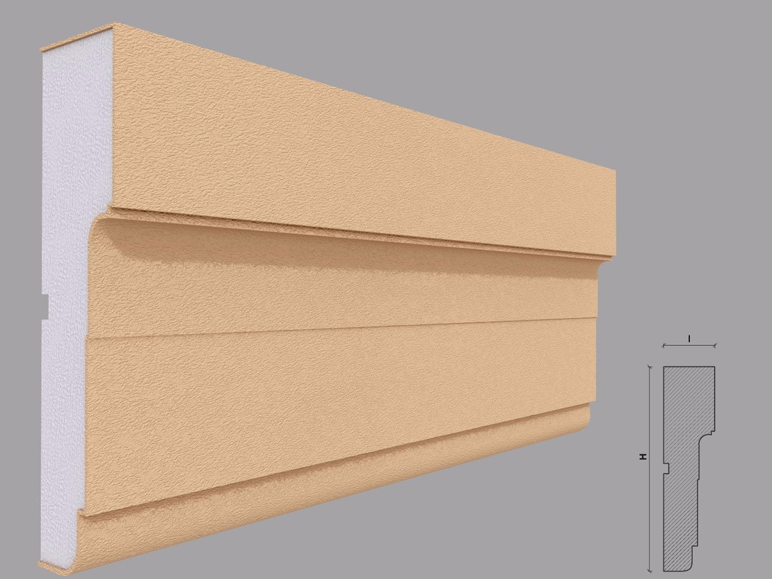 Ancadrament fereastra exterior F122 dimensiuni 200x50x2000mm