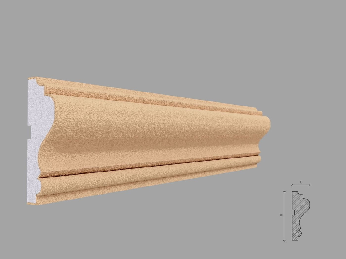 Ancadrament fereastra exterior FP138 dimensiuni 110x36x2000mm