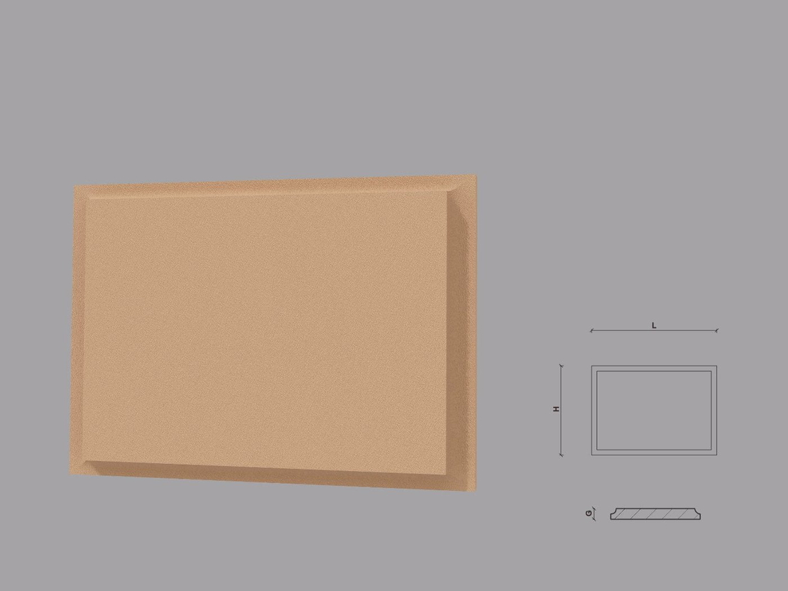 Coltar decorativ de exterior CL02 dimensiuni 250x33x350mm