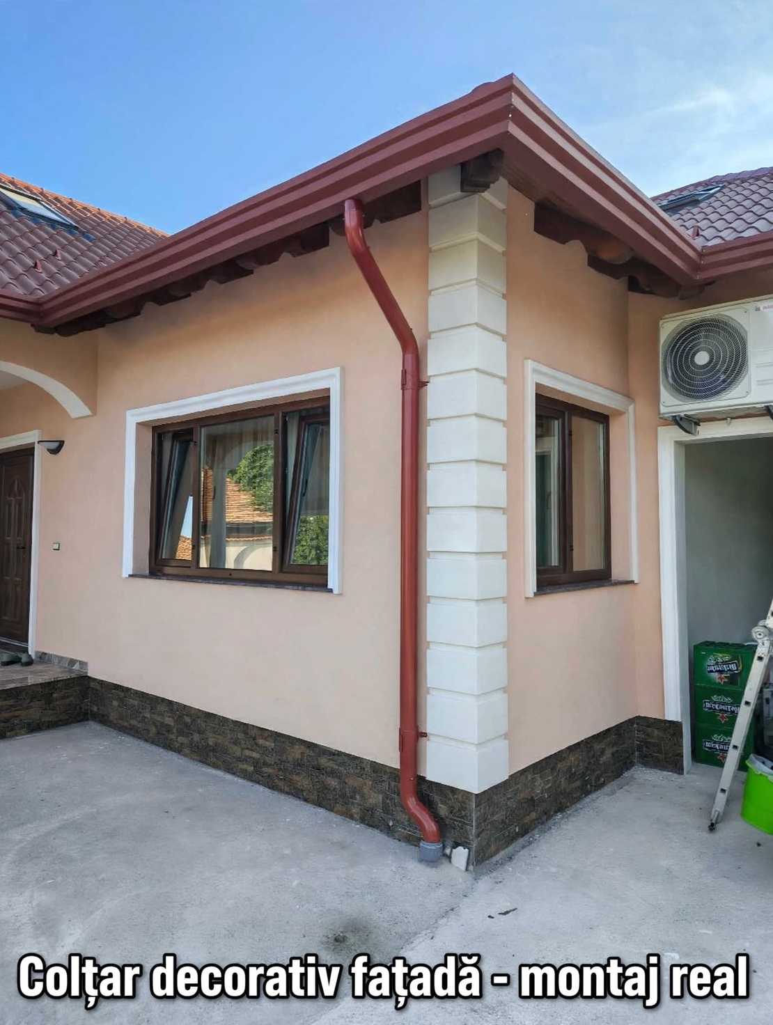 Colțar decorativ 300x300x40x1165