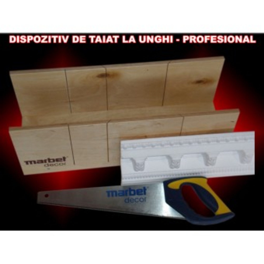 Dispozitiv taiat cornise polistiren