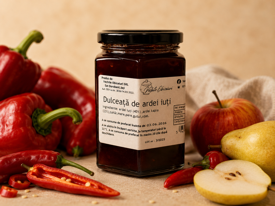 Dulceață de ardei iuți