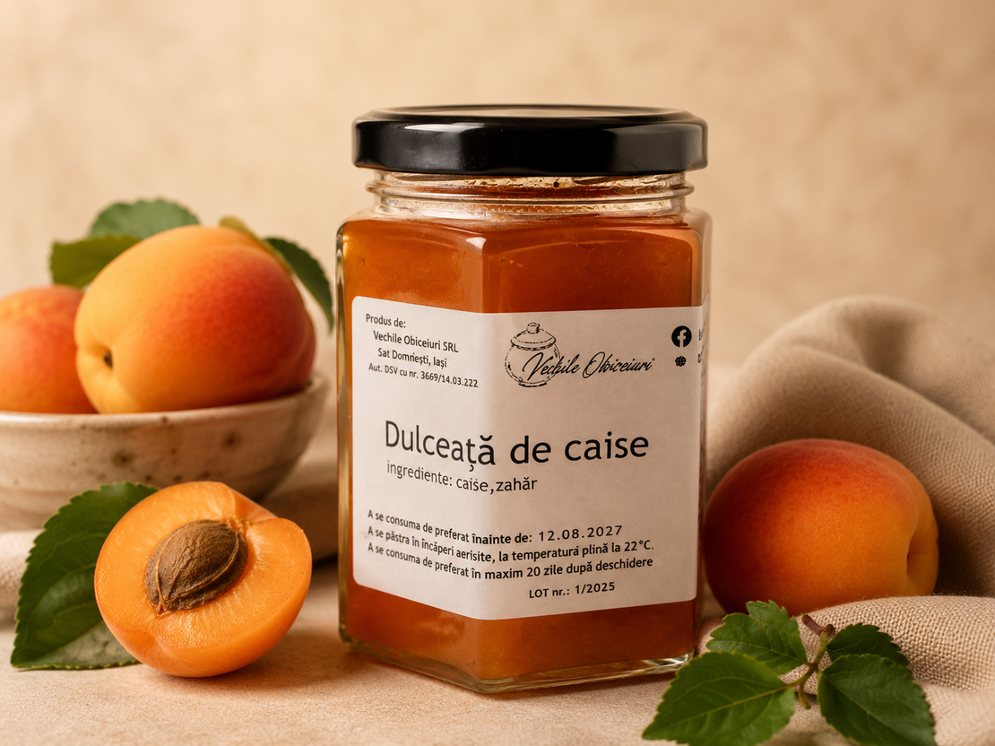 Dulceață de caise