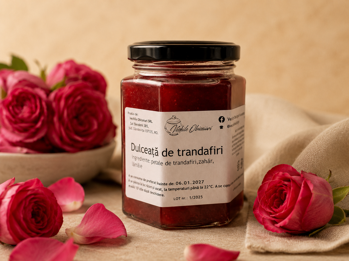Dulceață de trandafiri