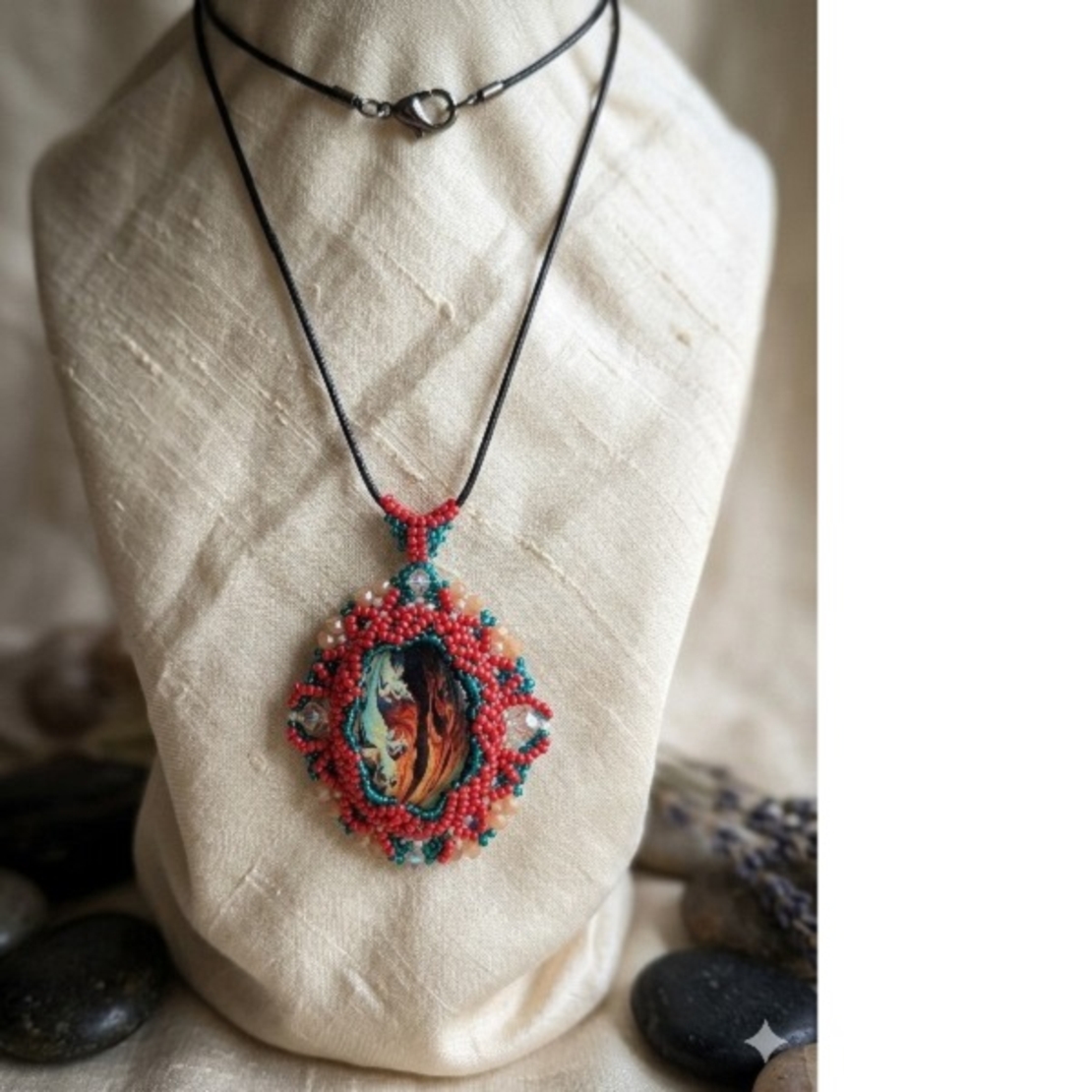 Pandantiv cabochon 4