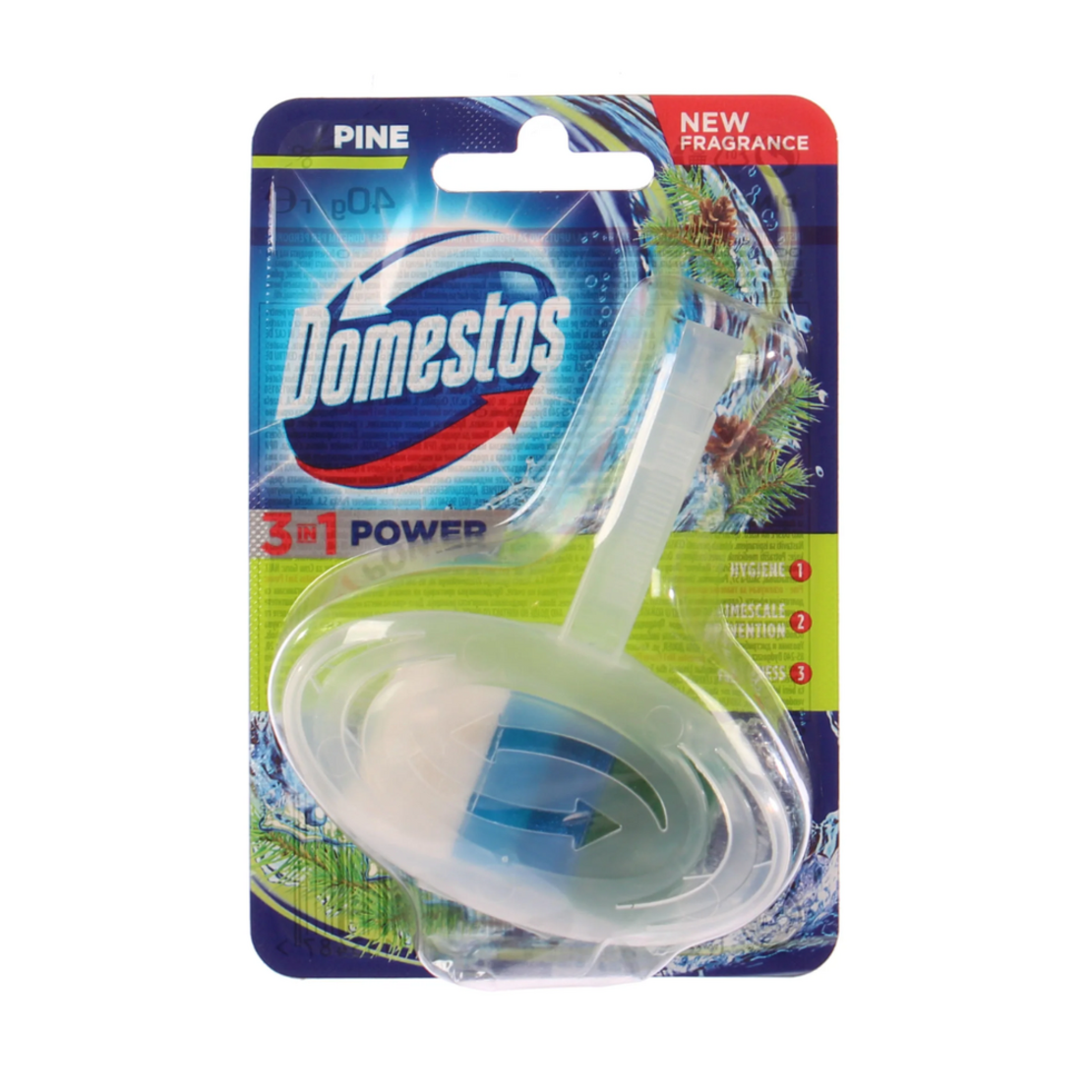 DOMESTOS Pine, odorizant solid pentru toaleta - 35 grame