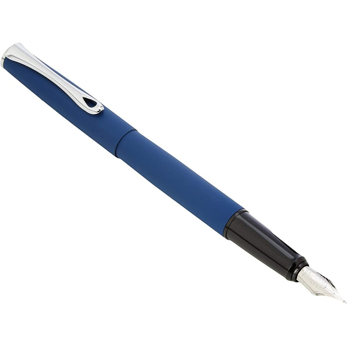 Stilou DIPLOMAT Esteem, cu penita B, din otel inoxidabil - lapis blue