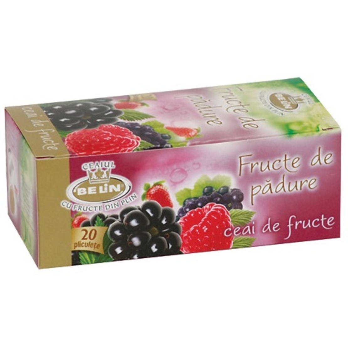 Ceai Belin fructe de padure, 20 pliculete