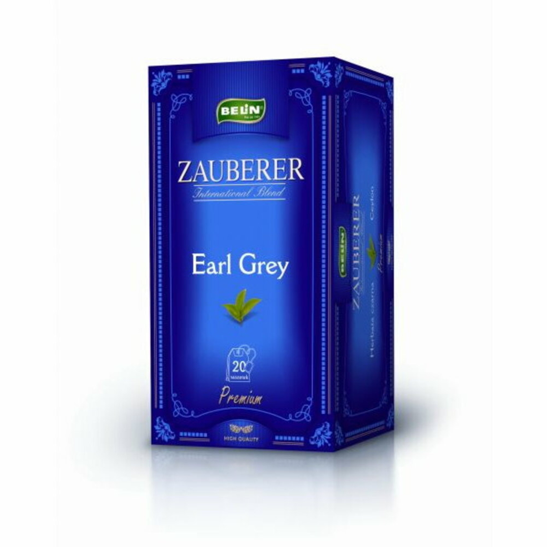 Ceai Belin Earl Grey, 20 pliculete,cu snur si supraplic