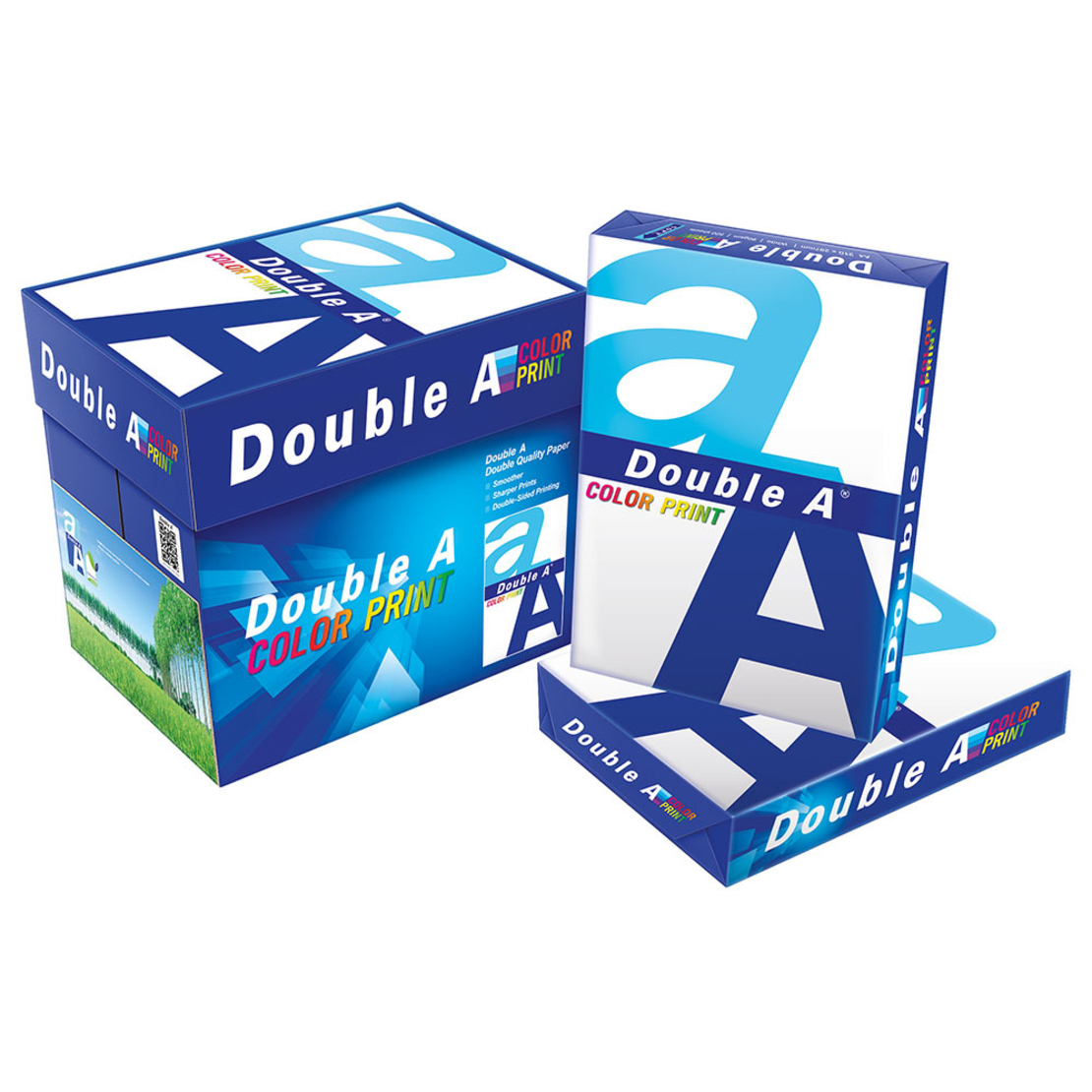 Hartie alba pentru copiator A4, 90gsm, 500coli/top, clasa A, Double A - Color Print