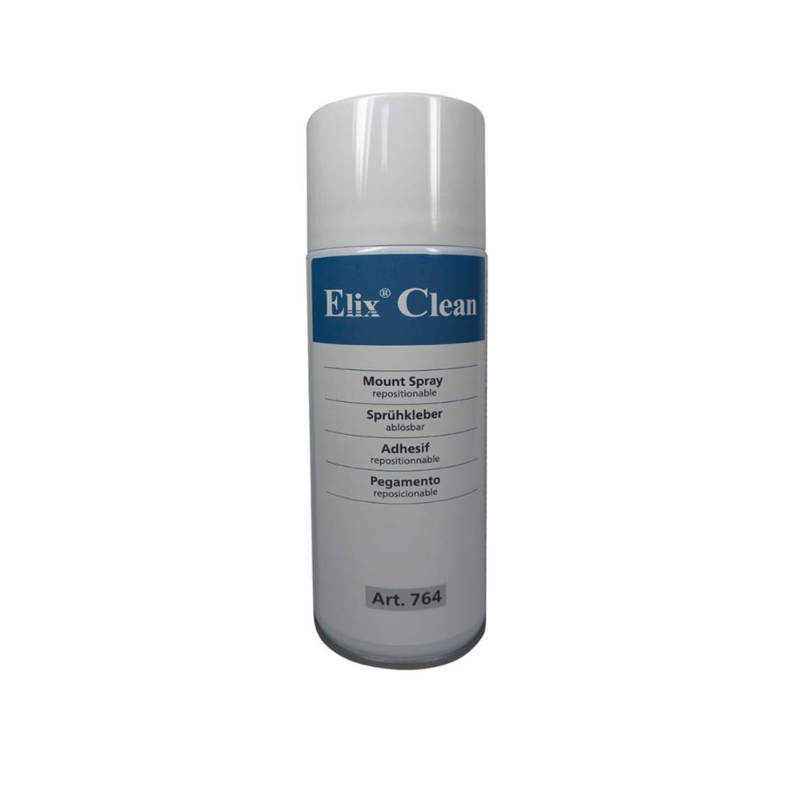 Spray adeziv non-permanent, detasabil/repozitionabil, 400 ml, ELIX Clean