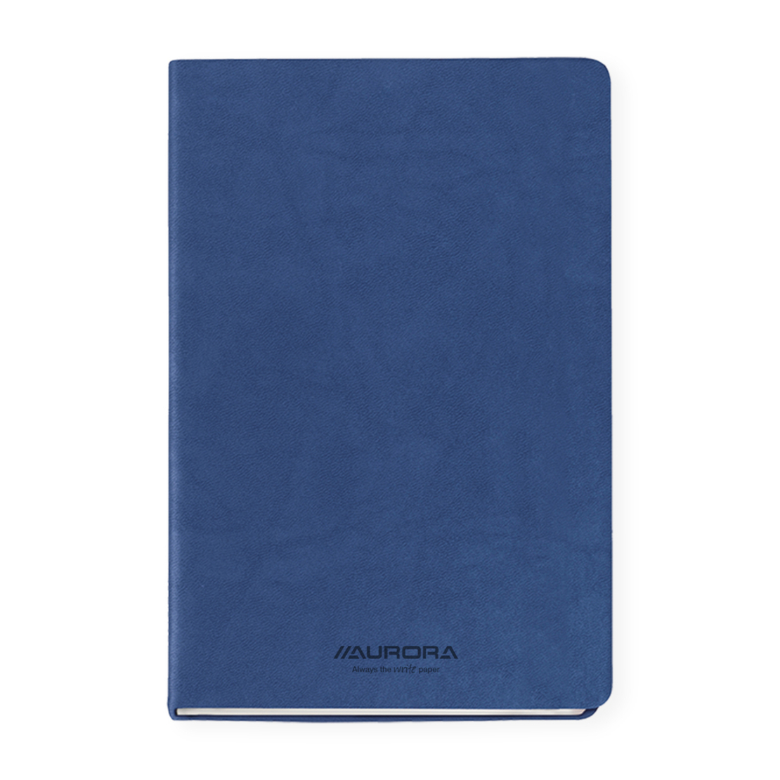 Caiet A5, 192 file - hartie FSC 80gsm, coperta soft-touch albastru, AURORA Capri - dictando