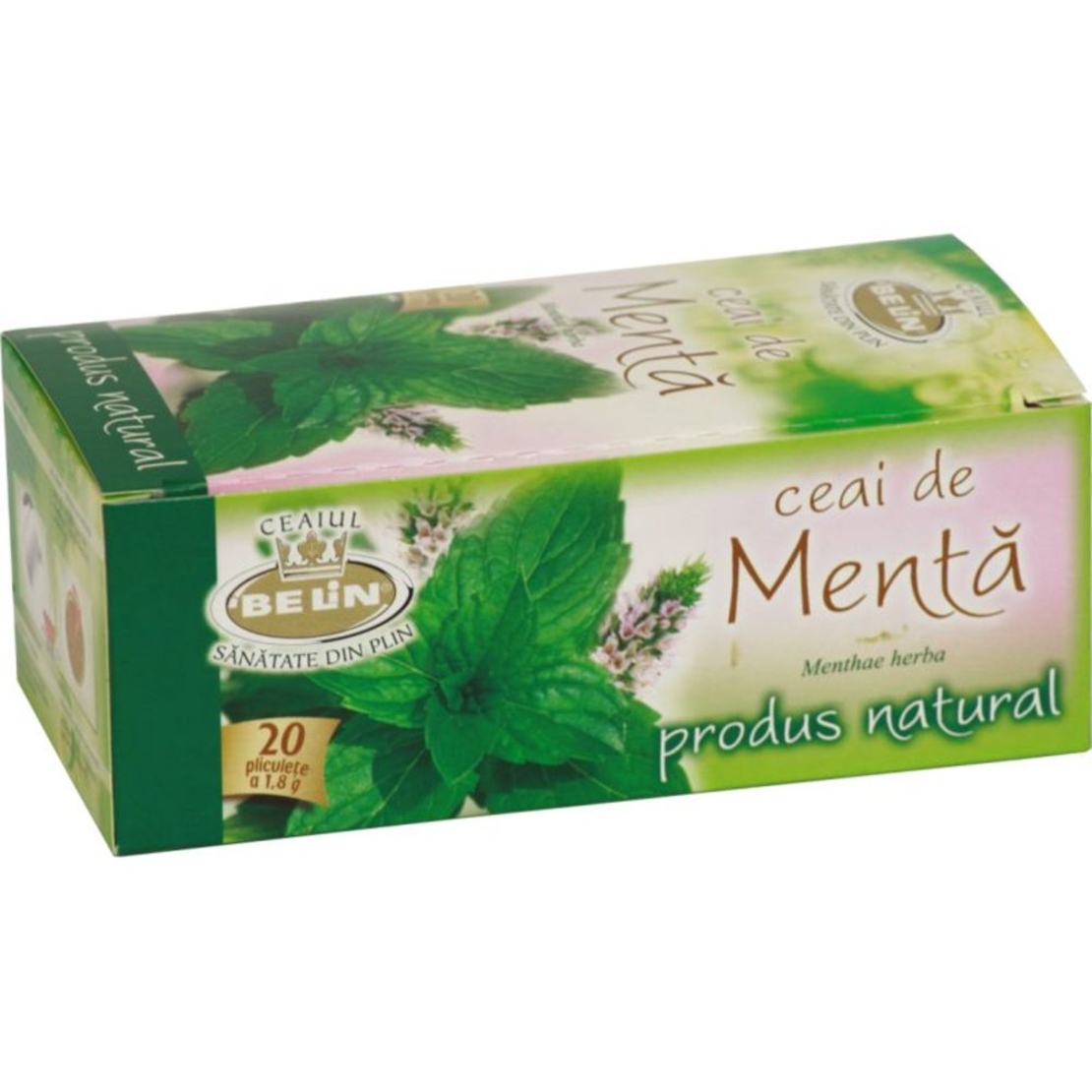 Ceai Belin menta, 20 pliculete