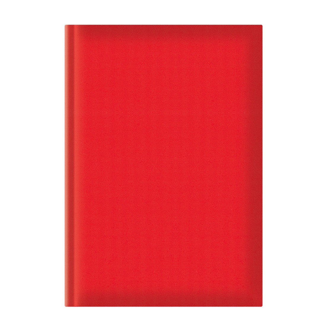 Agenda A5, nedatata, hartie offset alb, rosu