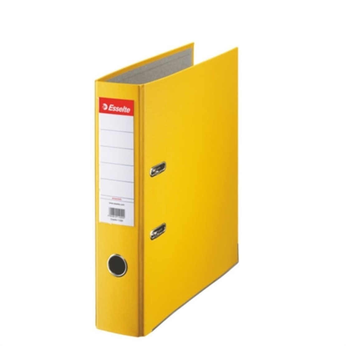 Biblioraft Esselte Economy, PP, partial reciclat, FSC, A4, 75 mm, galben