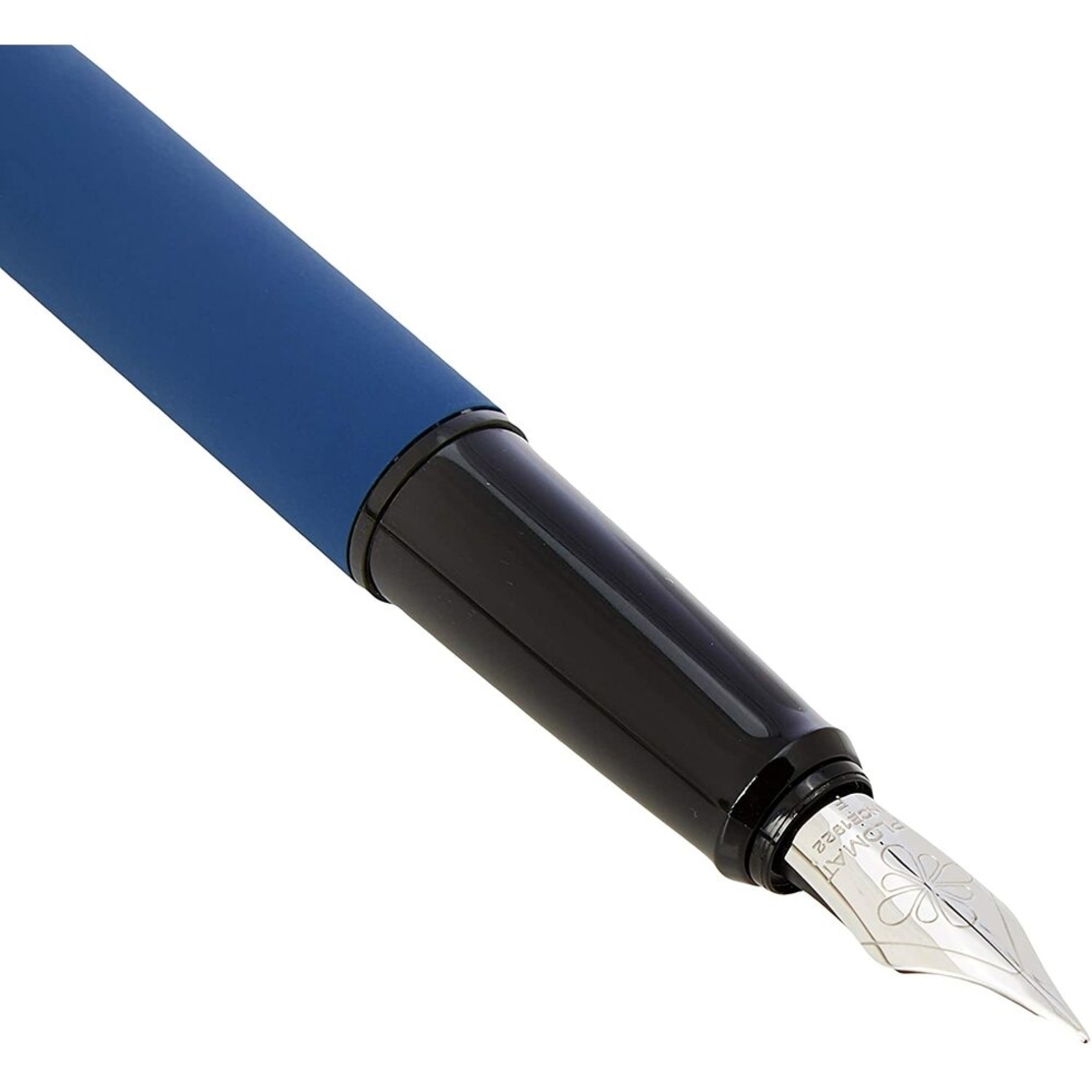 Stilou DIPLOMAT Esteem, cu penita F, din otel inoxidabil - lapis blue