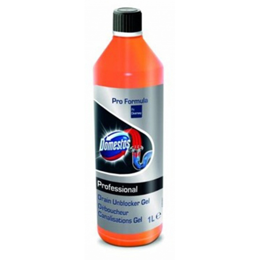 DOMESTOS, gel pentru desfundare tevi, 1 litru
