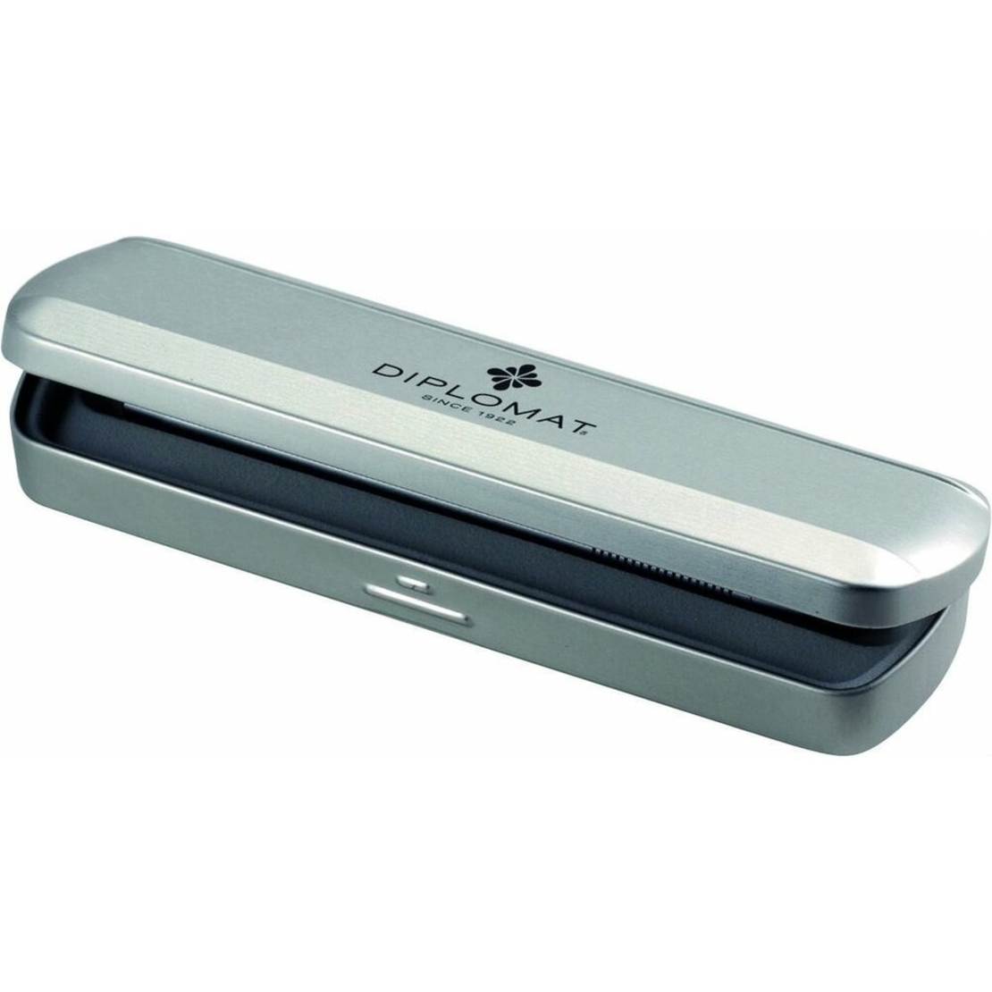 Stilou DIPLOMAT Traveller, cu penita M, din otel inoxidabil - stainless steel gold
