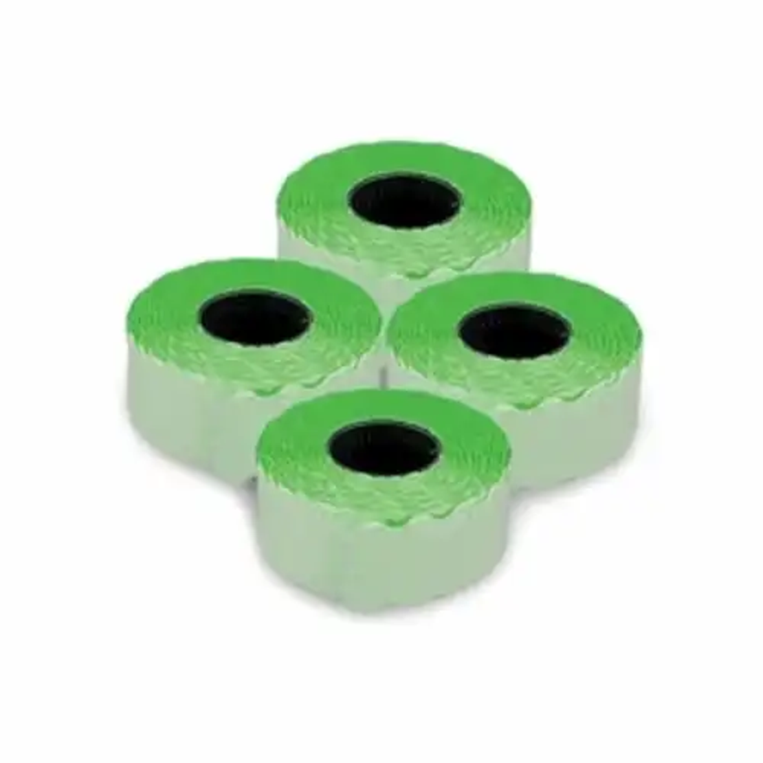 Etichete pret 26 x 12 mm 1500 buc/rola - Verde