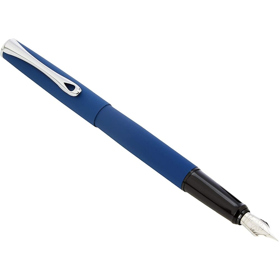 Stilou DIPLOMAT Esteem, cu penita F, din otel inoxidabil - lapis blue
