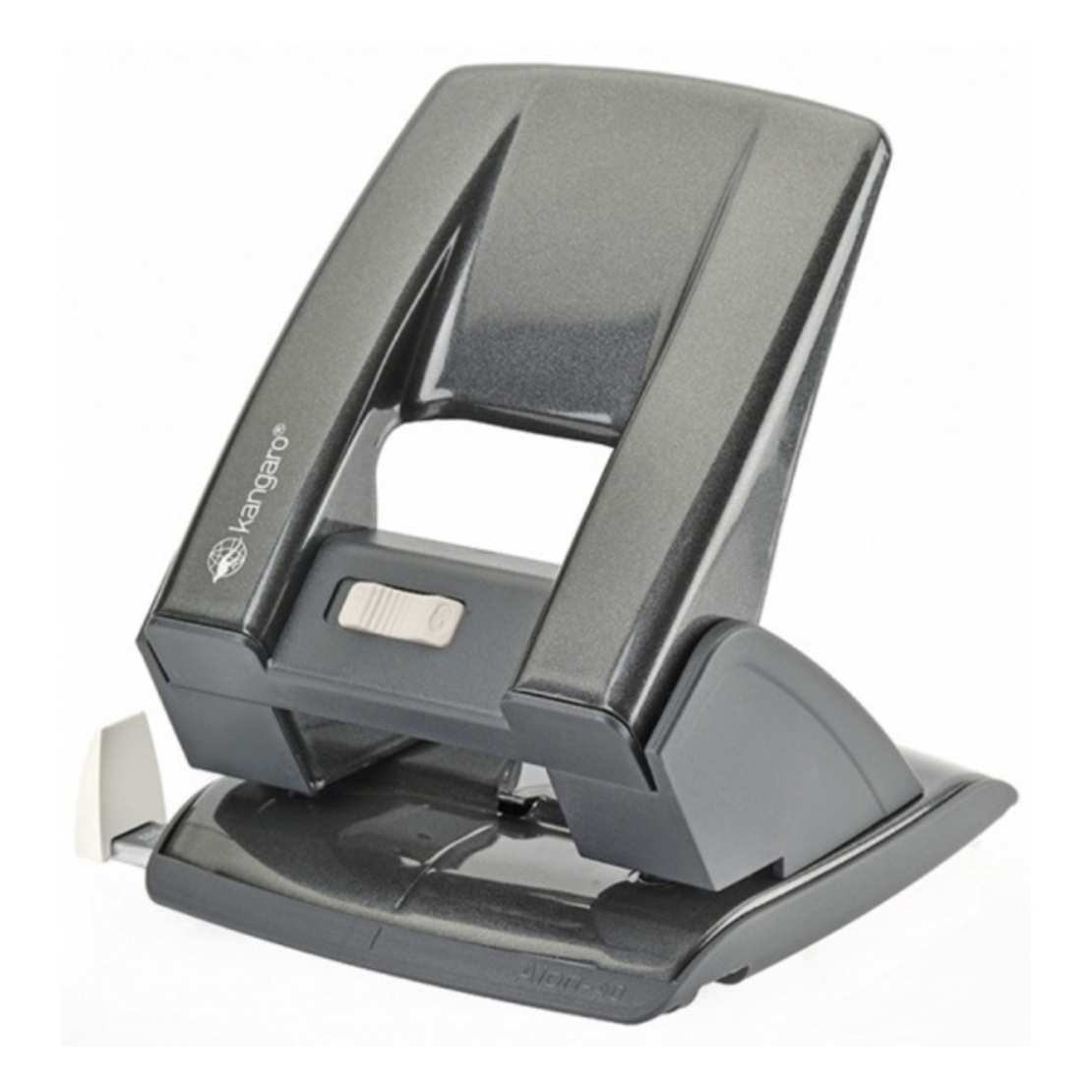 Perforator Kangaro AION-40, 40 coli, metalic, negru