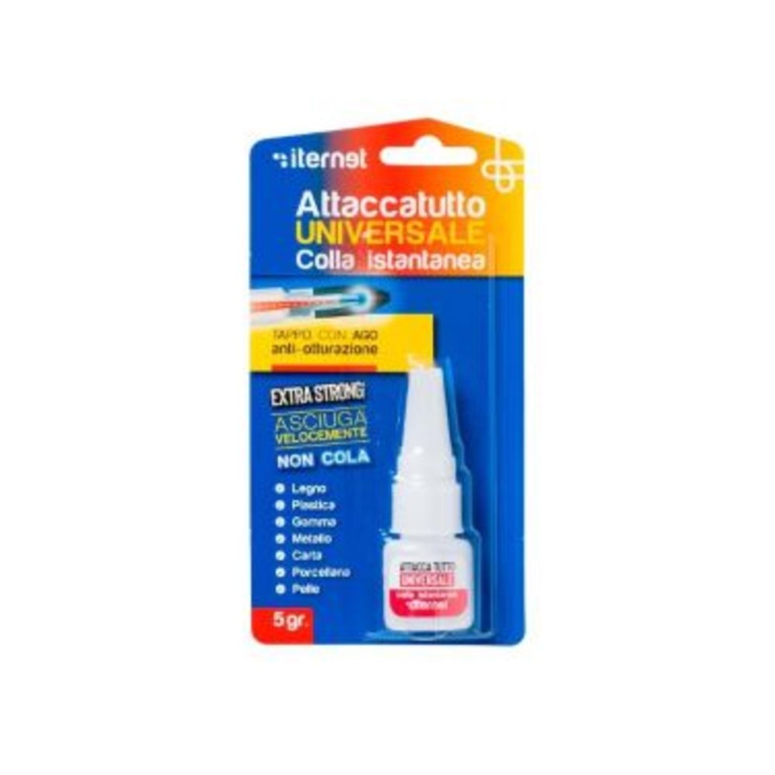 Lipici lichid instant, universal, uscare rapida, 5gr., (similar super glue), ITERNET
