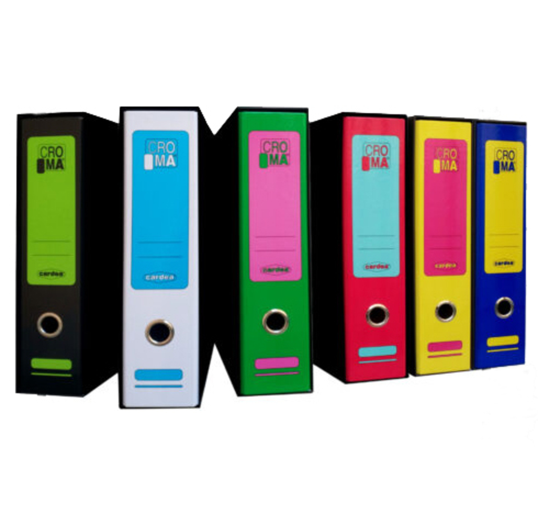 BIBLIORAFT A4 PLASTIFIAT CU CUTIE CROMA LABEL