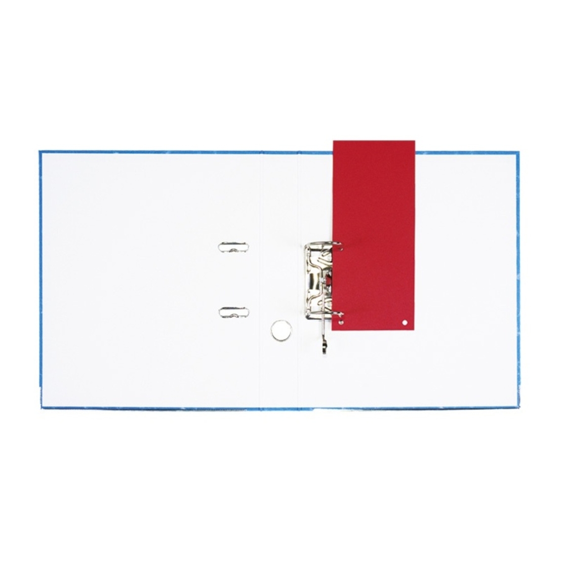 Separatoare carton pentru biblioraft, 190 g/mp, 105 x 235mm, 100/set, DONAU Duo - rosu