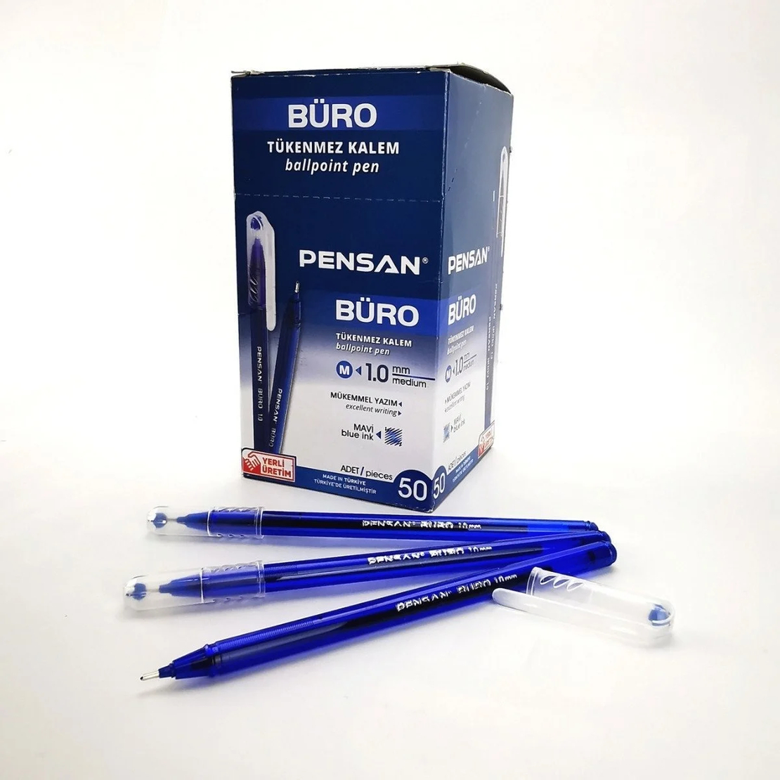 Pix Pensan Buro albastru, varf 1 mm