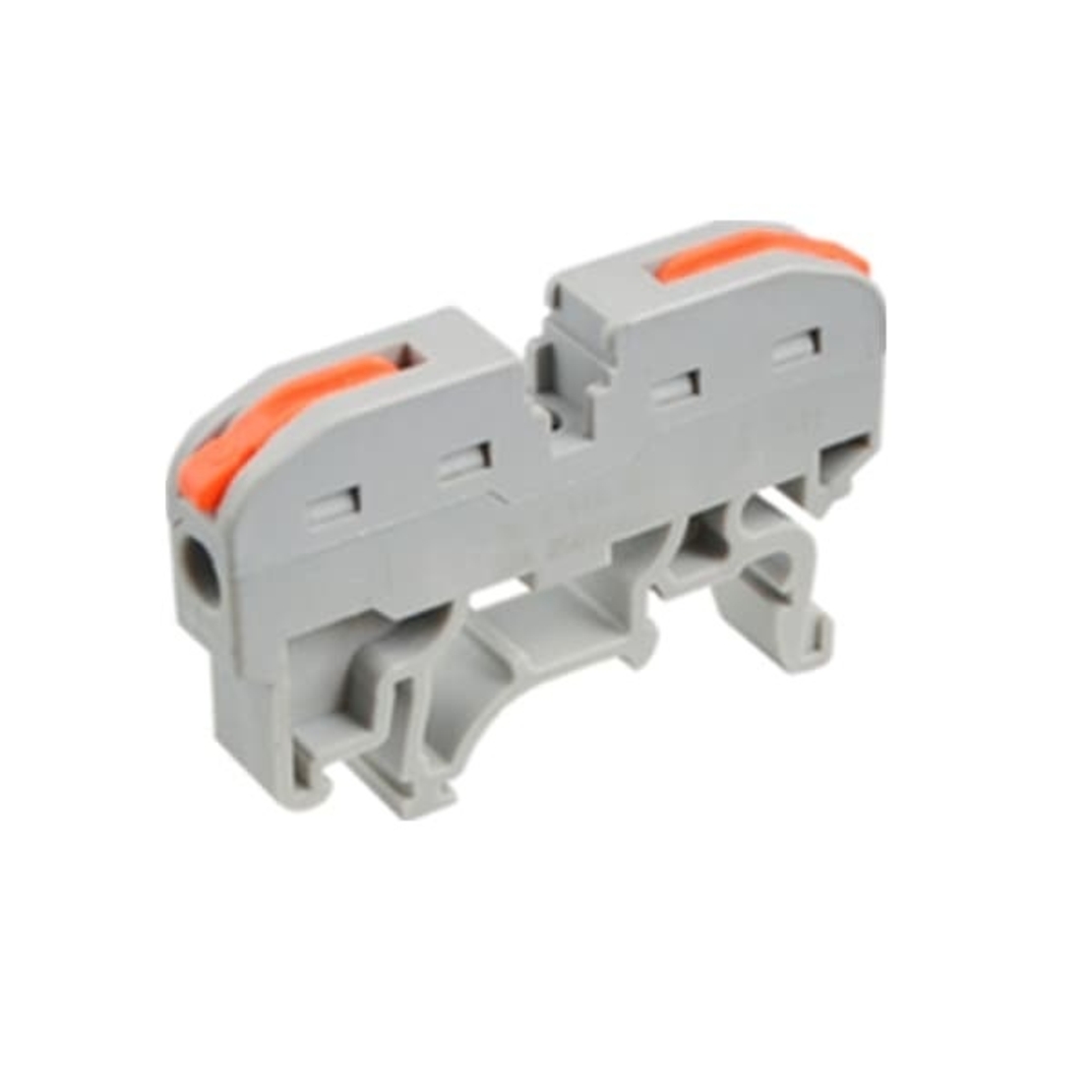 V-110646 Conector de sina cu 1+1 poli VARGO (Set 10 bucati-10 lei setul)