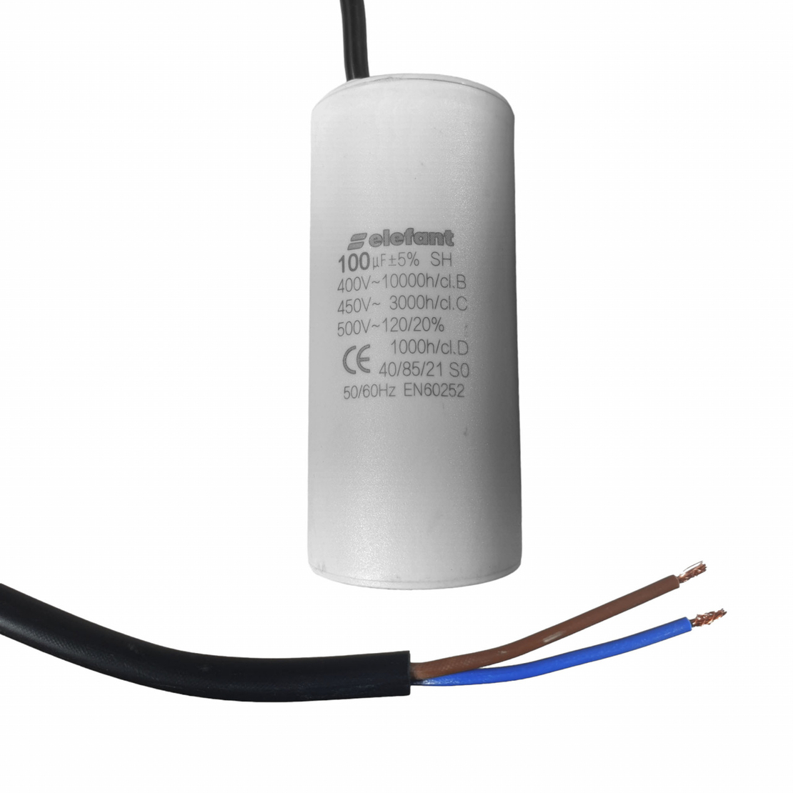 Condensator cu fire CBB60