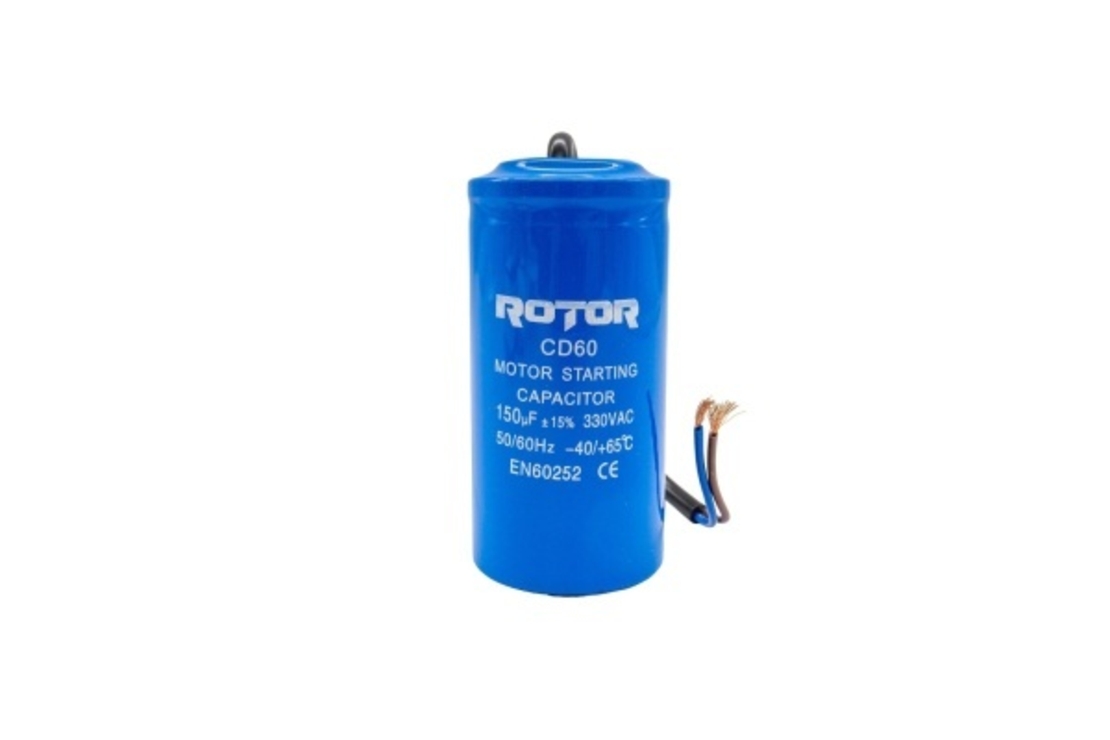 CD60 Condensator cu fire 150µF 50x100mm 330V ROTO