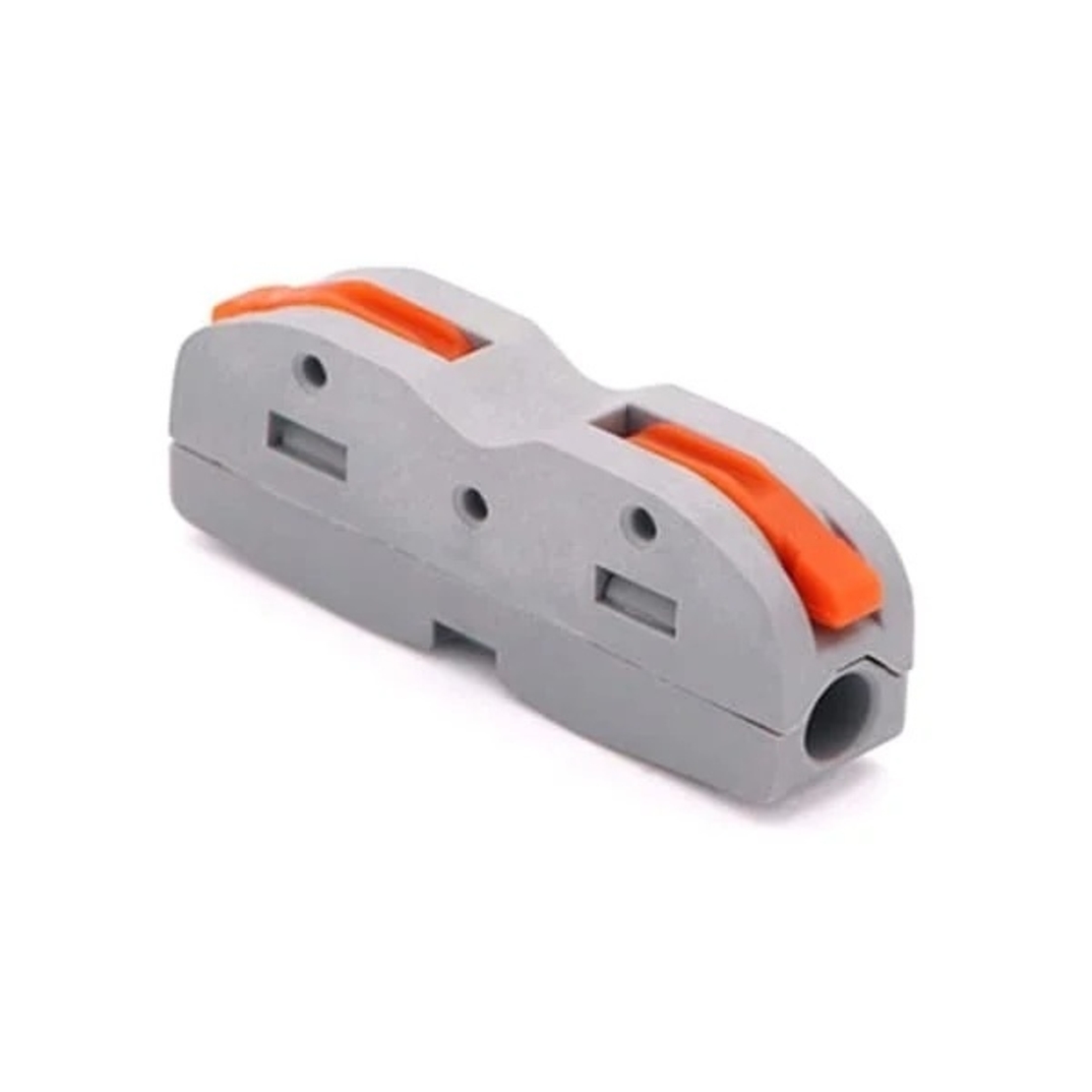 Conector doza 1+1 poli FLOW (Se vinde la set de 10 bucati- 9 lei setul)
