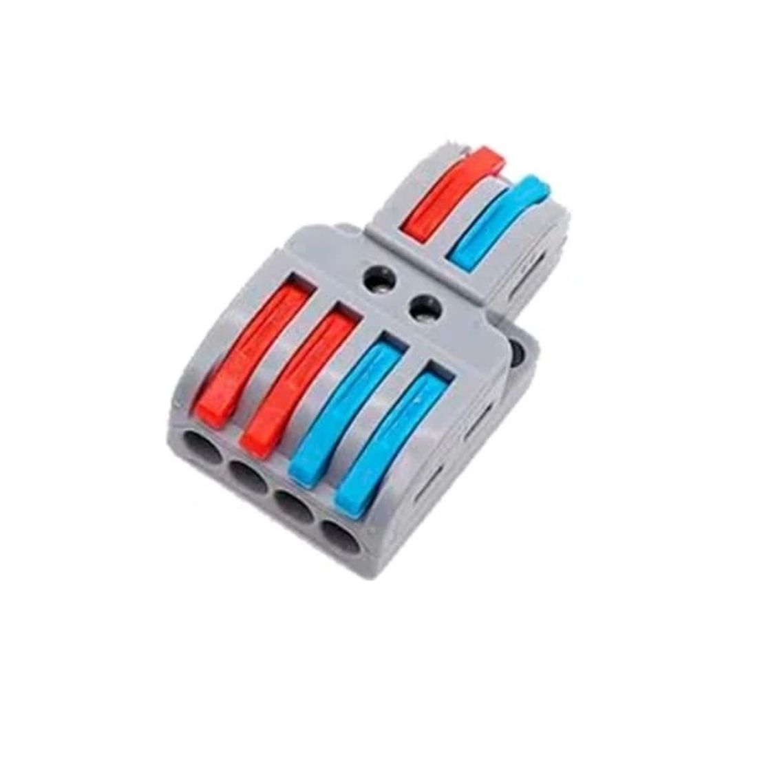 Conector pentru cablu 2+4 poli FLOW (Se vinde la set de 10 bucati- 15 lei setul)