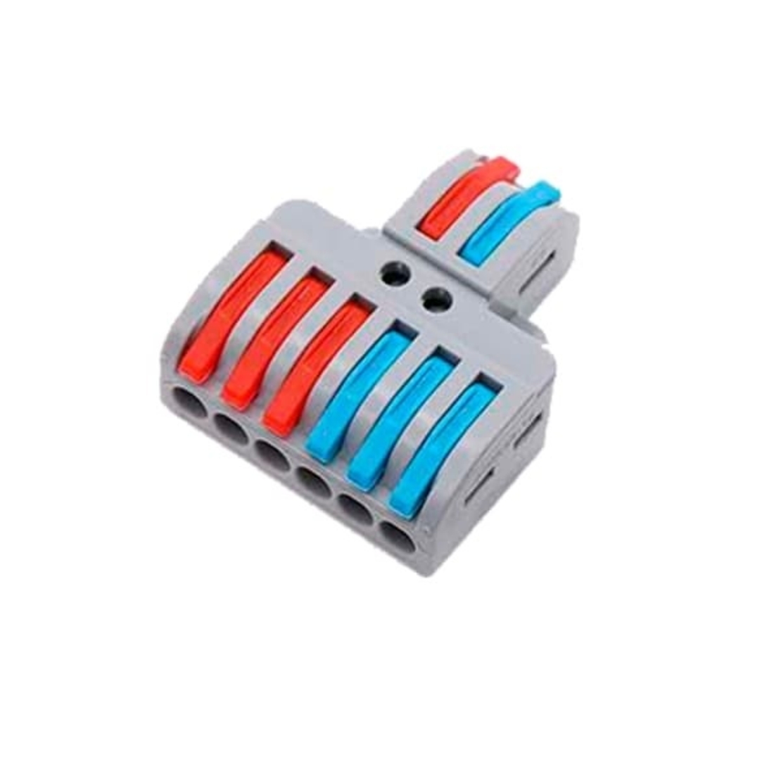 V-112854 Conector pentru cablu 2+6 poli VARGO (Set 10 bucati-20 lei setul)