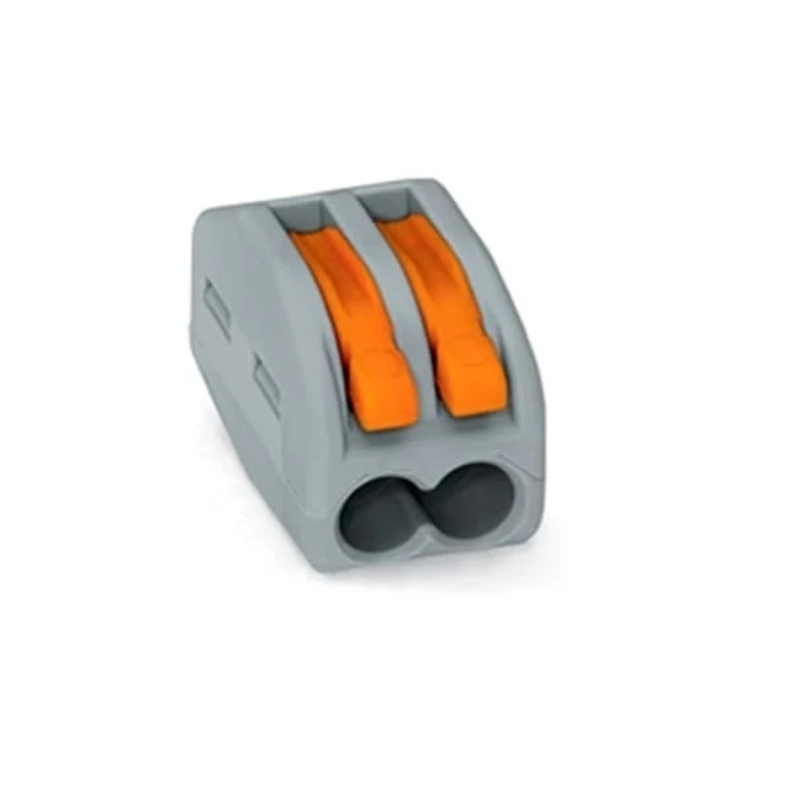 Conector doza 2 poli FLOW (Se vinde la set de 10 bucati- 5 lei setul)