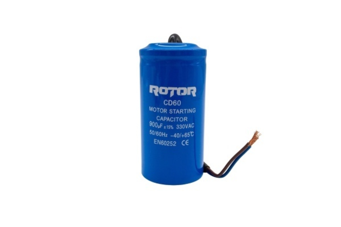 CD60 Condensator cu fire 900µF 50x100mm 330V ROTOR
