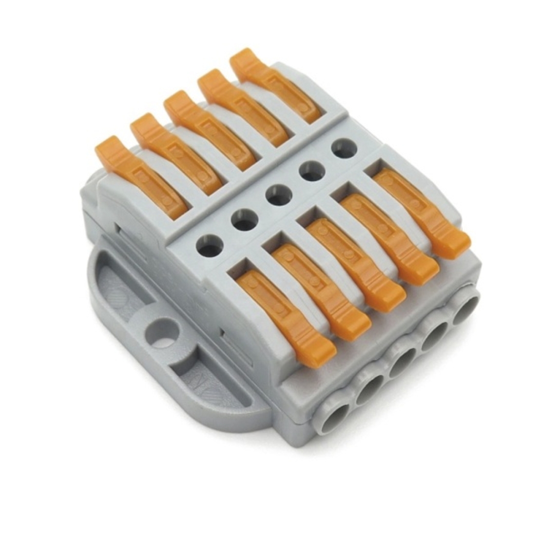 V-116539 Conector cu urechi de prindere 5+5 poli VARGO (Set 10 bucati-30 lei setul)