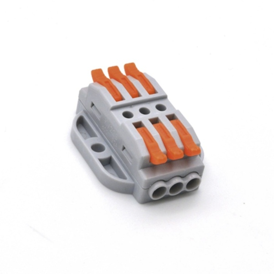 V-116519 Conector cu urechi de prindere 3+3 poli VARGO (Set 10 bucati-25 lei setul)