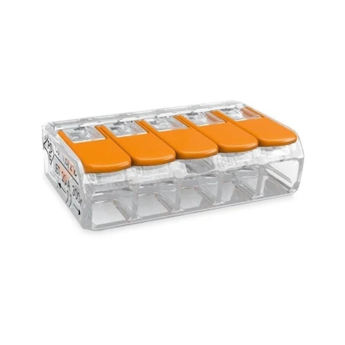 Conector derivatie slim 5 poli FLOW (Se vinde la set de 10 bucati- 12 lei setul)