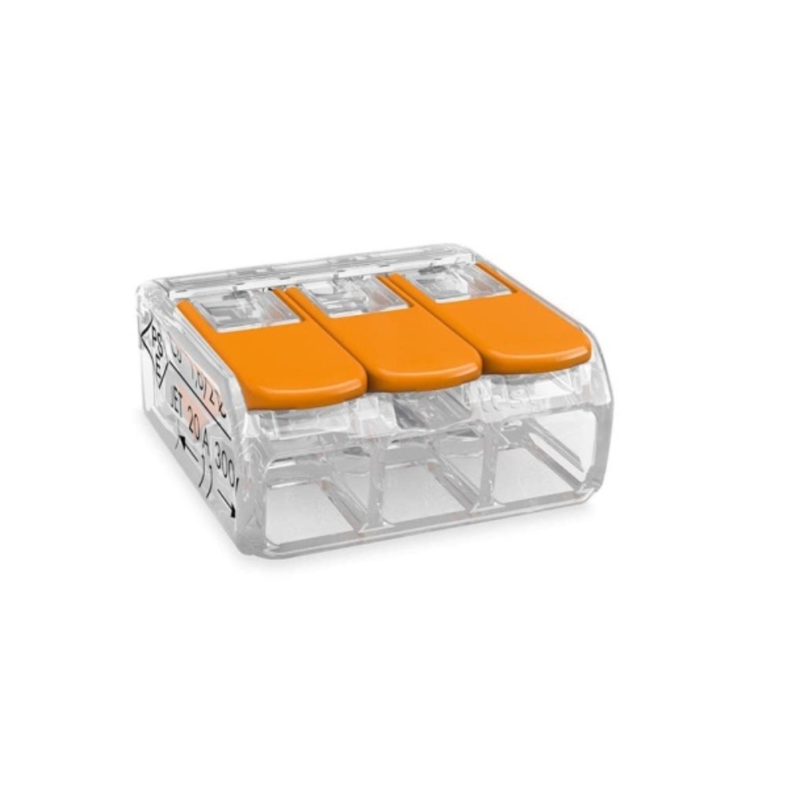 V-109497 Conector derivatie slim 3 poli VARGO(Set 10 bucati-10lei setul)