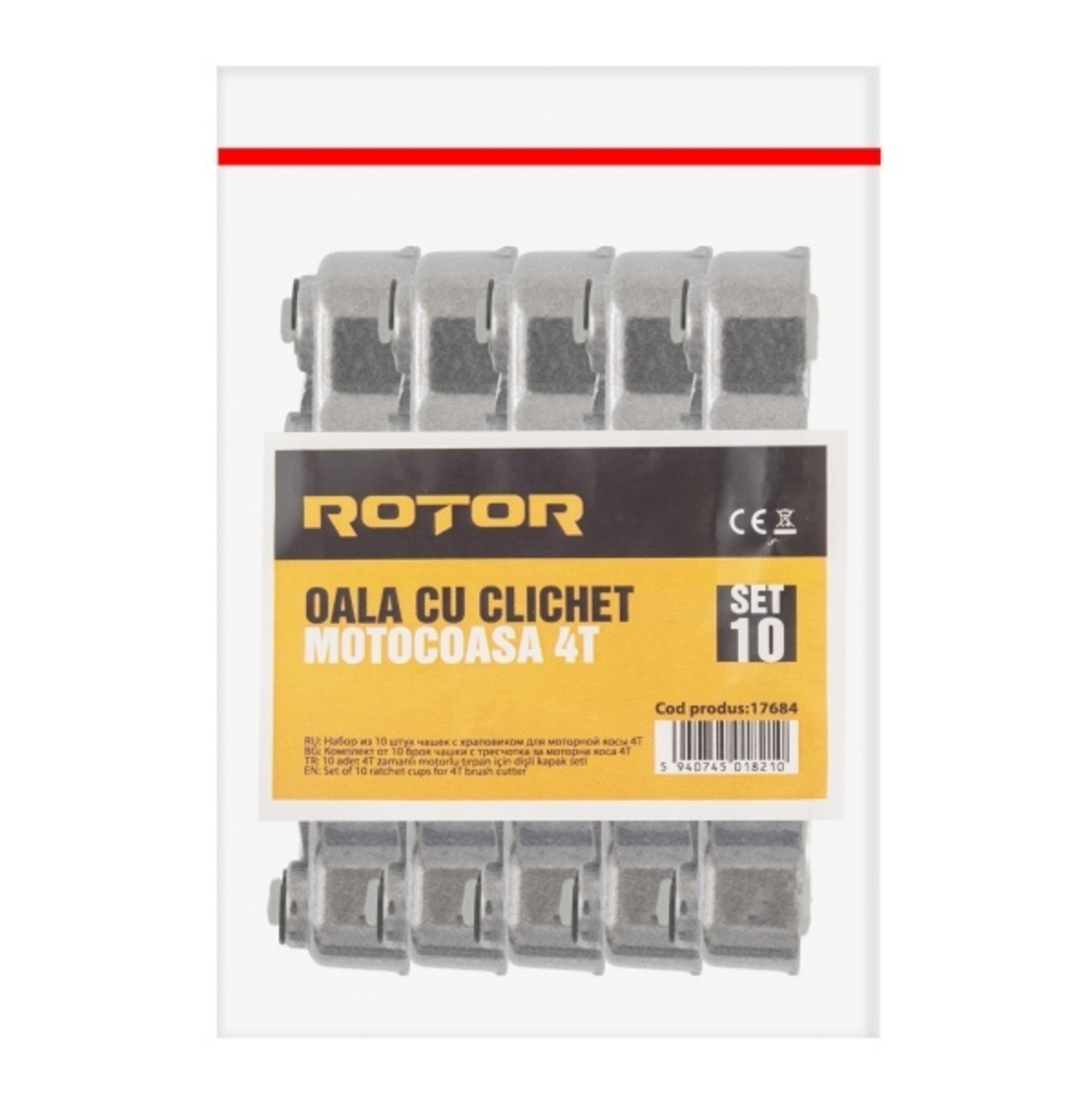 et 10 bucati oala cu clichet motocoasa 4T ROTOR (3 lei pret/buc)