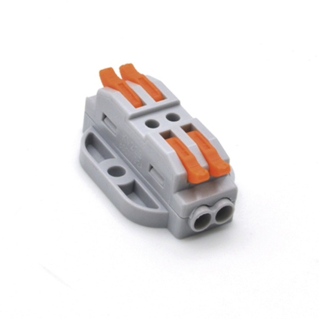 V-116430 Conector cu urechi de prindere 2+2 poli VARGO (Set 10 bucati-20 lei setul)