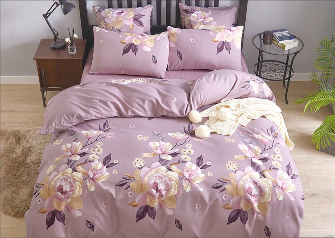 Lenjerie Bumbac Satinat - 4 Piese OFERTA TRIO.