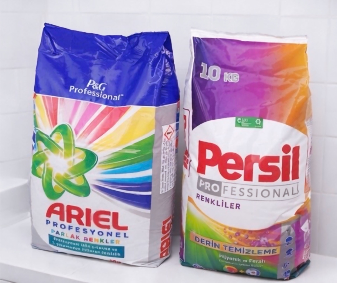 Ariel Detergent Automat Professional Aqua Pudra 10 Kg și Persil Professional Color 10 Kg