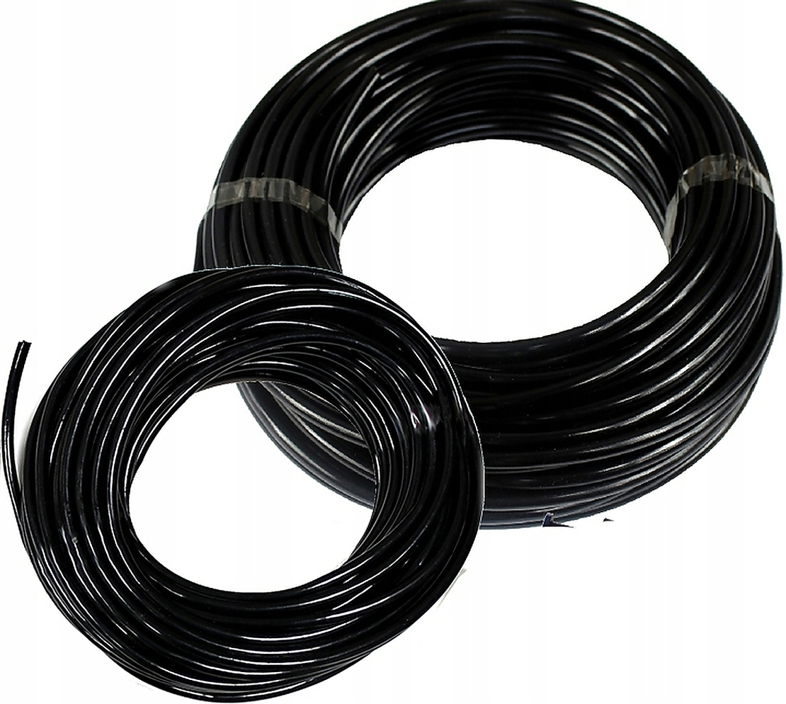 Set irigare gradina cu aspersoare si furtun PVC 20 metri, 10 aspersoare, negru